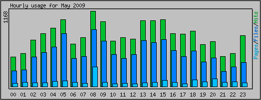 Hourly usage