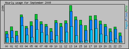 Hourly usage