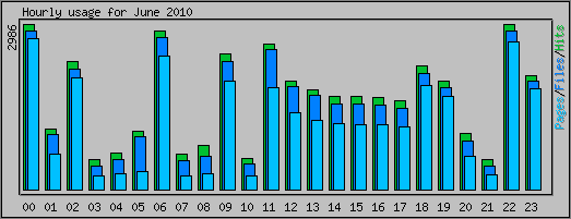 Hourly usage