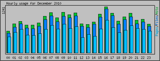 Hourly usage