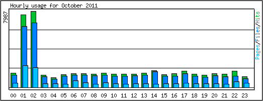Hourly usage