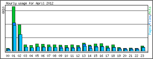 Hourly usage