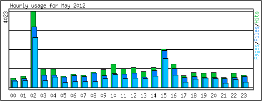 Hourly usage