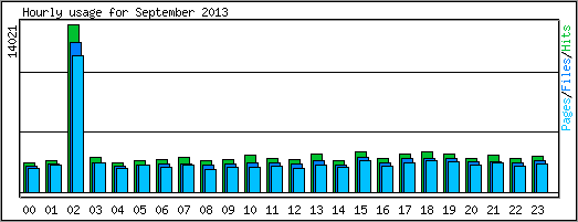Hourly usage