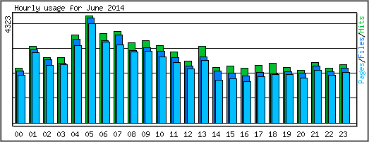 Hourly usage