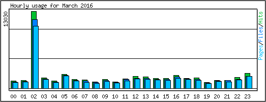 Hourly usage