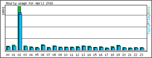 Hourly usage