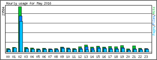 Hourly usage