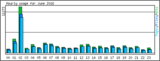 Hourly usage
