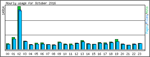 Hourly usage