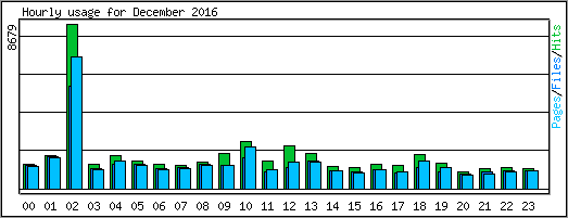 Hourly usage
